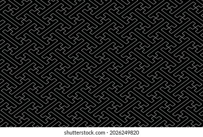 Traditional Japanese Patterns,Simple  patterns vector image,minimal texture. vector graphics