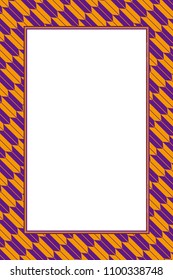 Traditional Japanese picture frame