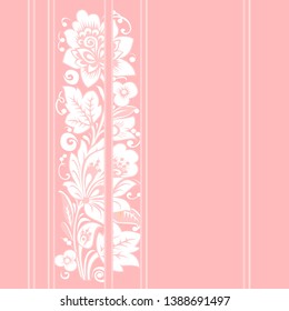 Traditional Japanese Pink Background Template, The Flowers Texture 