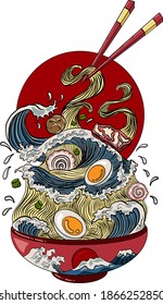 ラーメン 肉 のベクター画像素材 画像 ベクターアート Shutterstock