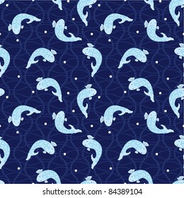 traditional Japanese seamless patterns with geometric and nature themes.