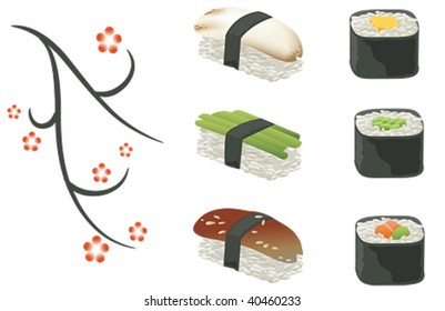 traditional japanese sushi