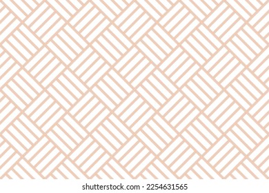 Traditional Japanese woodworking crafts Kumiko pattern Checkered pattern