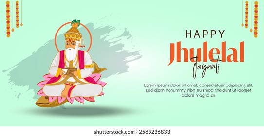 "Traditional Jhulelal Jayanti Celebration with Cultural and Divine Vibes"