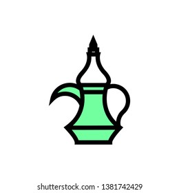 Traditional Jug icon - vector