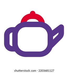 Traditional kettle used for storing beverages