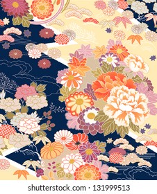 traditional kimono motifs
