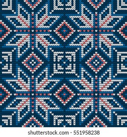 Traditional knitting pattern for Ugly Sweater