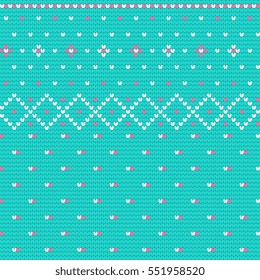 Traditional knitting pattern for Ugly Sweater