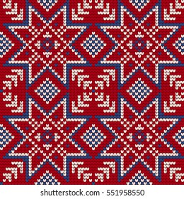 Traditional knitting pattern for Ugly Sweater
