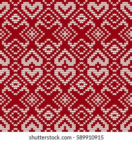 Traditional knitting pattern for Ugly Sweater