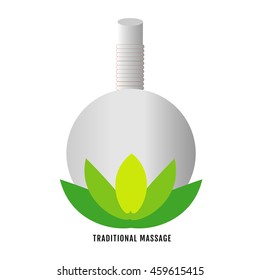 Traditional massage logo