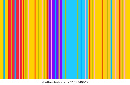 Traditional Mexican Colorful Sarape, Copy Space, Multicolor Lines, Background
