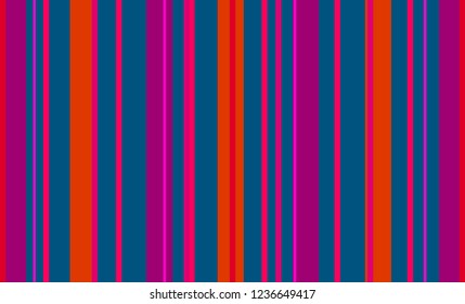 Traditional Mexican Colorful Sarape, Copy Space, Multicolor Lines, Background