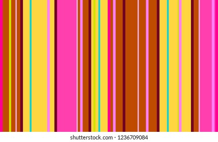 Traditional Mexican Colorful Sarape, Copy Space, Multicolor Lines, Background