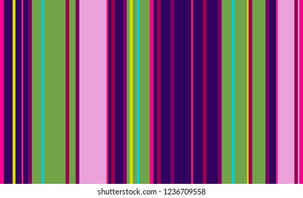 Traditional Mexican Colorful Sarape, Copy Space, Multicolor Lines, Background