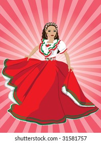 Traditional Mexican Dancer