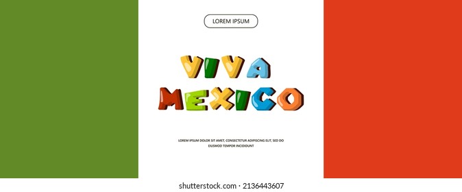Traditional Mexican food banner. vector cartoon illustration. Mexican street, restaraunt and homemade food and drinks icons for ethnic menu. Cinco de mayo