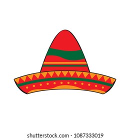 Traditional mexican hat