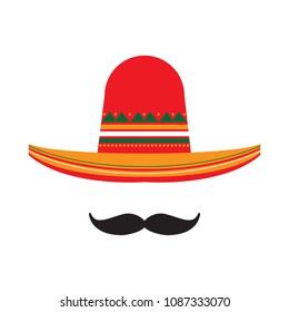 Traditional mexican hat