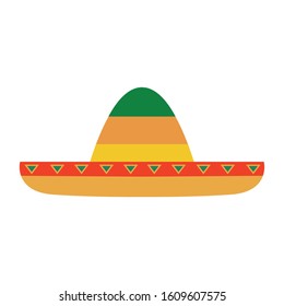 Traditional mexican hat image - Vector illustration design