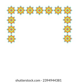 Traditional Mexican Marigold Flower Decoration