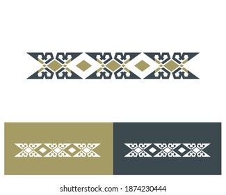 Traditional middle eastern Sadu Vector design