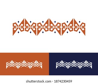 Traditional middle eastern Sadu Vector design