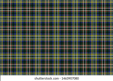 The Traditional Modern Tartan of the Scottish Clan Scott Brown. Seamless rectangle pattern for fabric, kilts, skirts, plaids