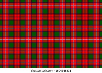 The Traditional Modern Tartan of the Scottish Clan Rattray. Seamless rectangle pattern for fabric, kilts, skirts, plaids