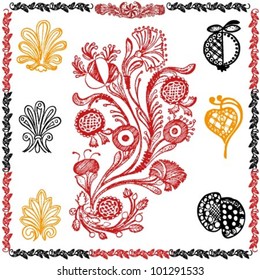 Traditional motif collection 17