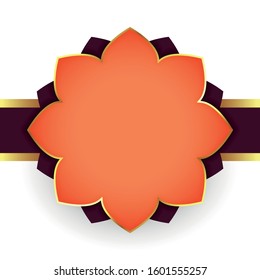 traditional motifs and ribbons vector