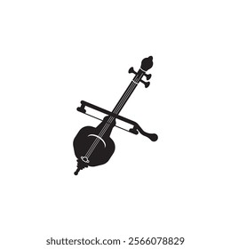 Traditional musical instrument symbol icon, vector illustration design