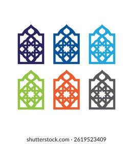 Traditional Muslim Window Designs – Colorful Islamic Elements

