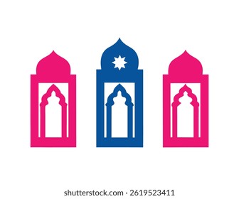 Traditional Muslim Window Designs – Colorful Islamic Elements

