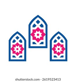 Traditional Muslim Window Designs – Colorful Islamic Elements


