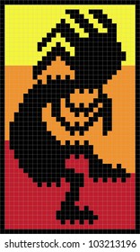 Traditional (native) American Indian pattern, vector