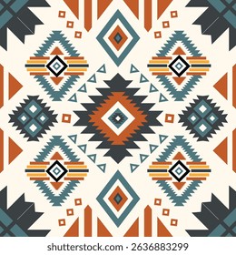 Traditional Navajo combined with modern minimalist style is perfect for textile design such as blankets, rugs, curtains or bohemian and contemporary home decor.