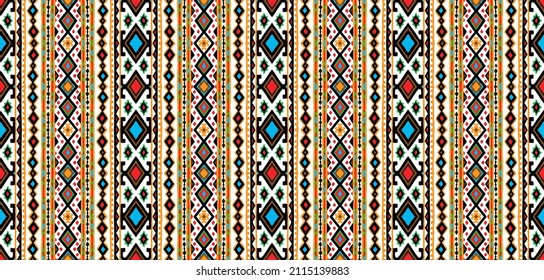 Traditional Navajo ornate portuguese decorative color tiles azulejos. Abstract background. Vector hand drawn illustration, typical portuguese tiles, Ceramic tiles. Seamless pattern.
