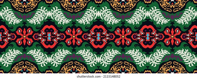 Traditional Navajo ornate portuguese decorative color tiles azulejos. Abstract background. Vector hand drawn illustration, typical portuguese tiles, Ceramic tiles. Seamless pattern.