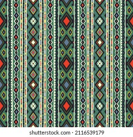 Traditional Navajo ornate portuguese decorative color tiles azulejos. Abstract background. Vector hand drawn illustration, typical portuguese tiles, Ceramic tiles. Seamless pattern.