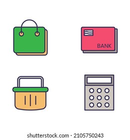Icono de vector de objeto tradicional. Icono del mercado de trabajo