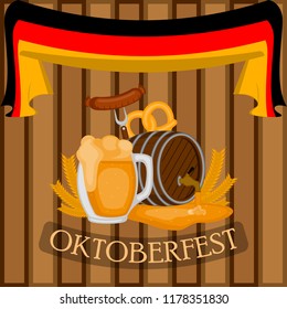 Traditional oktoberfest concept image