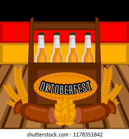 Traditional oktoberfest concept image