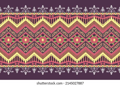 Diseños tradicionales de patrones geométricos étnicos orientales para ropa, fondo, papel de escritorio, envolvimientos, batik, paños, estiramiento cruzado, estilos de bordado.