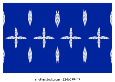 Diseño tradicional oriental sin costura para alfombras, fondos, prendas, envolturas, batiks, tejidos, patrón de bordado vectorial, patrón Ikat sin costura