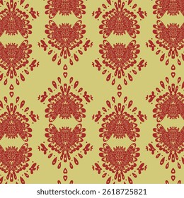 Ornamento tradicional o fondo de Vector de batik