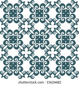 traditional ornamental pattern