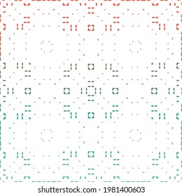 Traditional ornate mexican talavera. Kitchen design. Vector seamless pattern arabesque. Red abstract background for web backdrop, print, pillows, surface texture, wallpaper, towels.