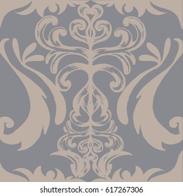 Traditional ornate portuguese decorative tiles. Vintage pattern.